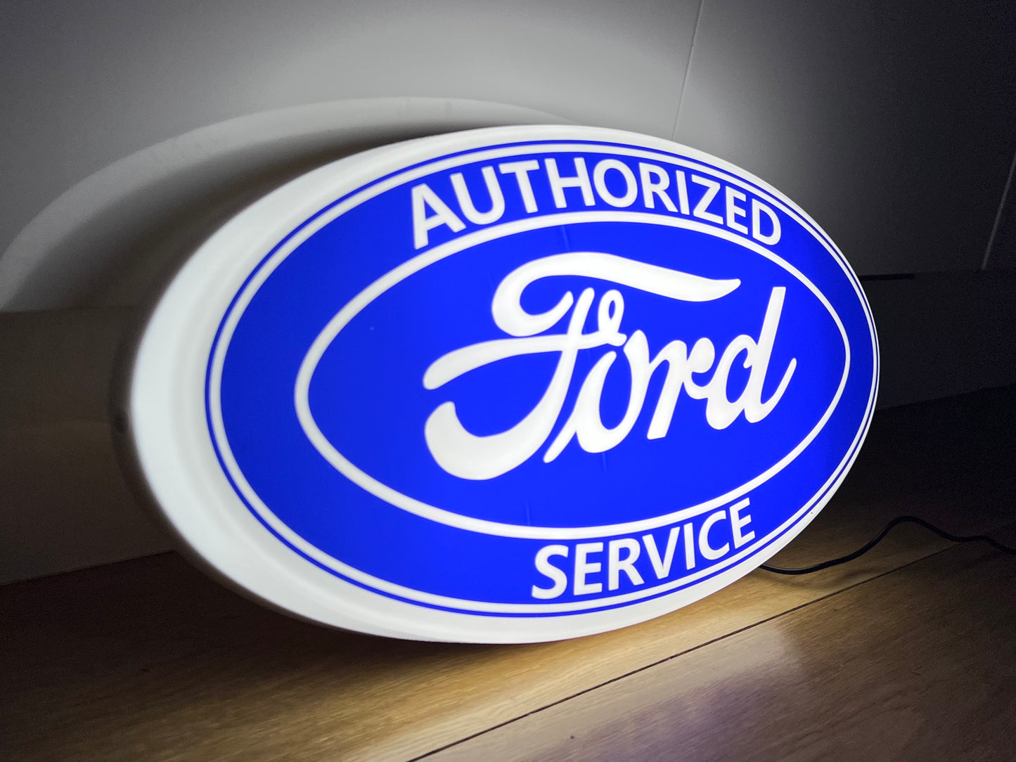 Ford Service Illuminated Logo Sign #B34