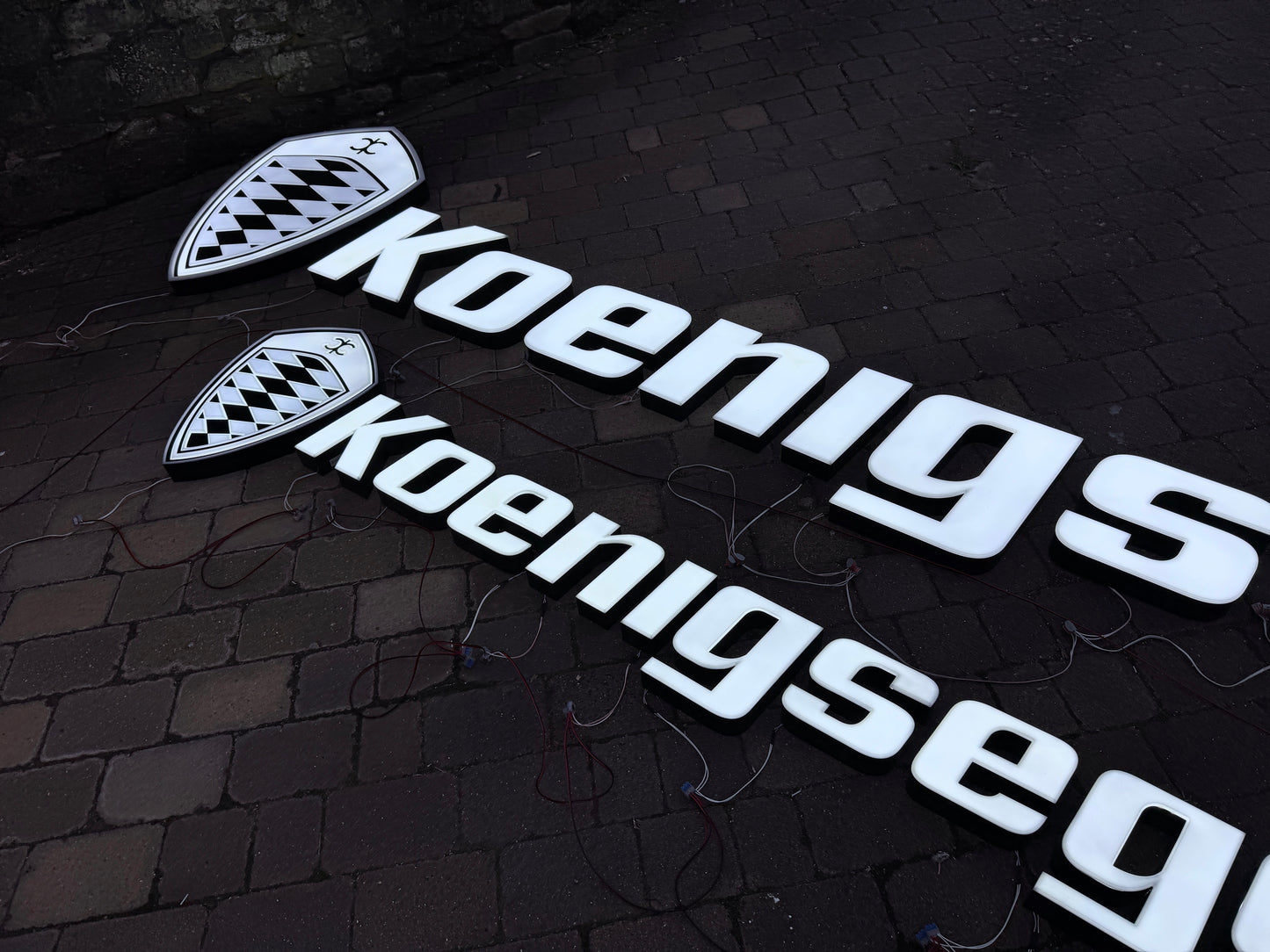 Koenigsegg Illuminated Sign #D45