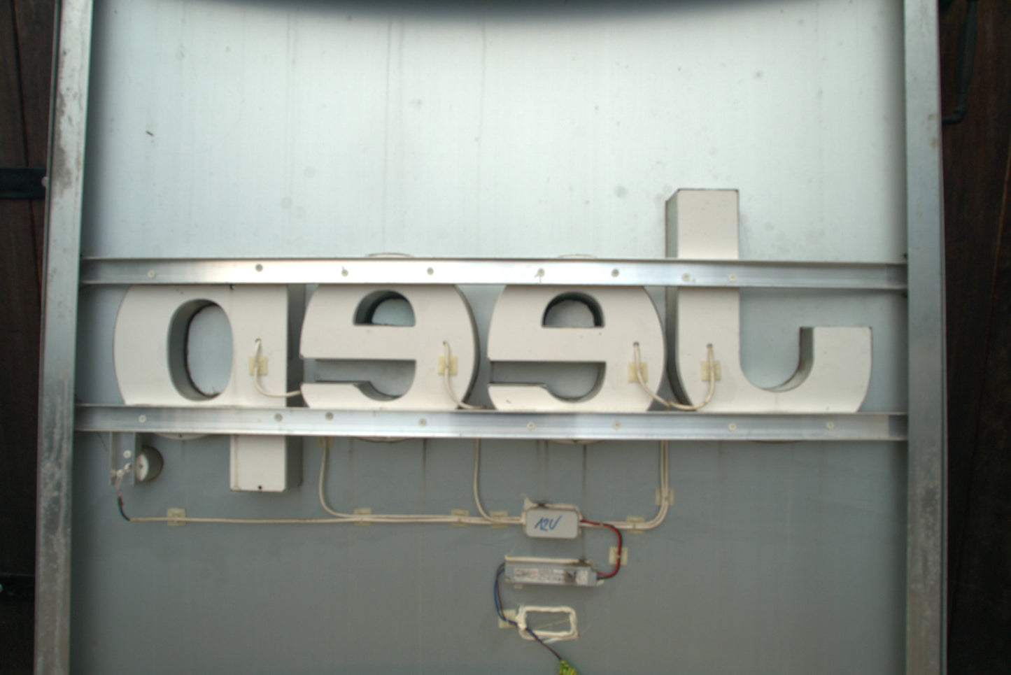 Jeep Dealership Illuminated Logo Sign #D48