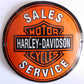 Harley Davidson Motorcycles Enamel Sign #A52