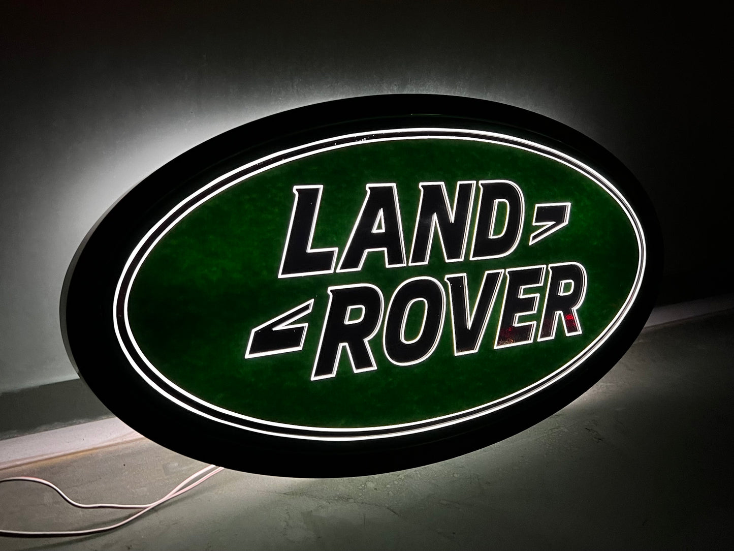Land Rover Dealer Illuminated Logo Sign #D11