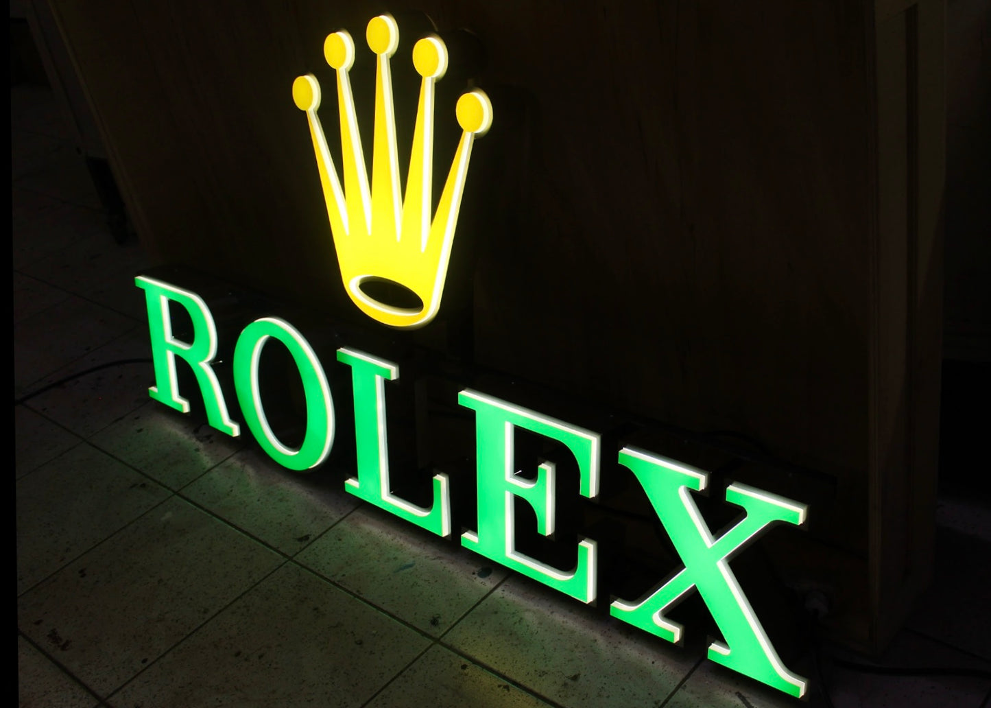 Rolex Dealership Illuminated Sign #D34