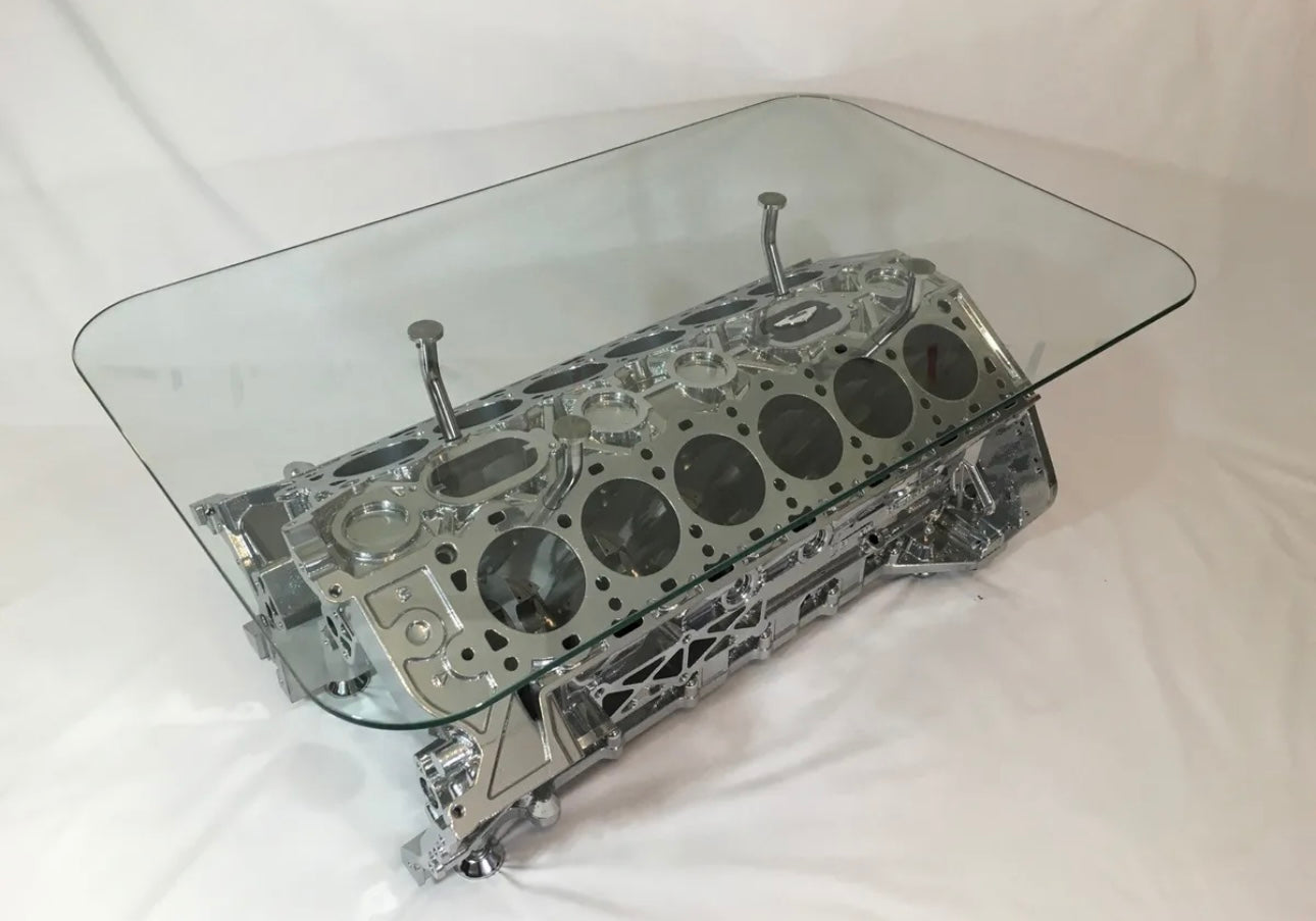 Aston Martin V12 Engine Block Coffee Table #S1