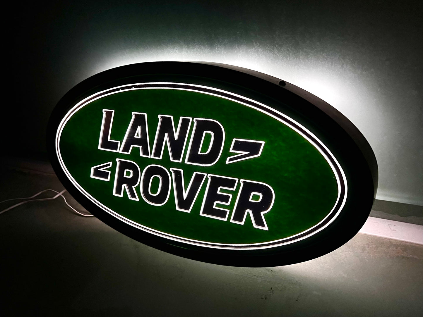 Land Rover Dealer Illuminated Logo Sign #D11