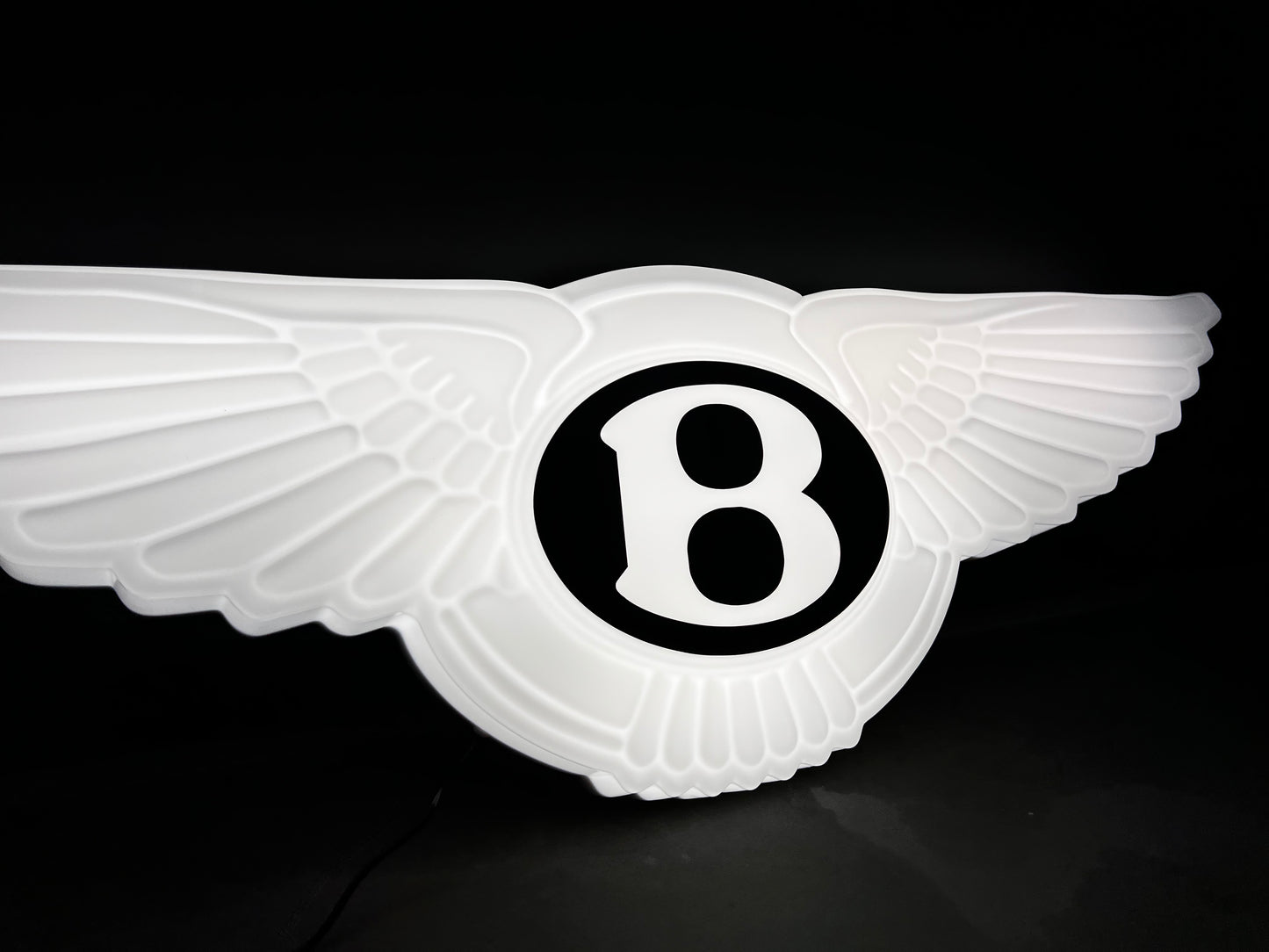 Bentley Wings Illuminated Logo Sign #B11