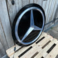 Mercedes Benz Dealership Vintage Round Illuminated Sign #D14