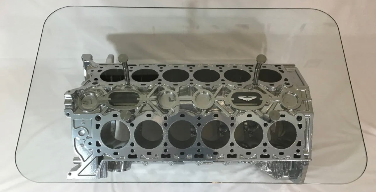 Aston Martin V12 Engine Block Coffee Table #S1