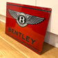 Bentley Red Metal Plaque Sign #A11