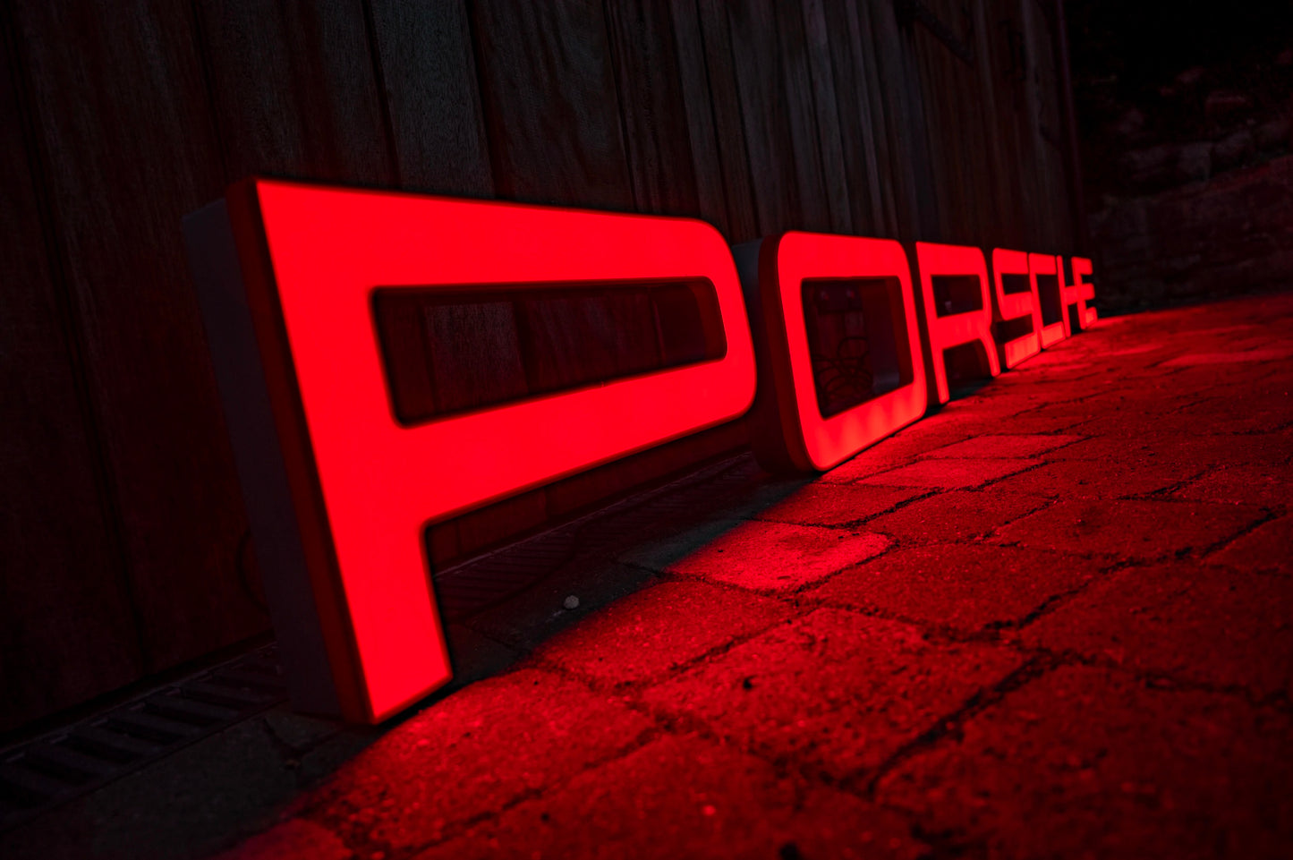 Porsche Dealership Illuminated Sign #D18