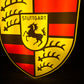 Porsche Crest Illuminated Sign #B59