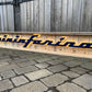 Pininfarina Illuminated Metal Sign Blue #D16