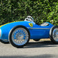 American Retro Racer Pedal Car Blue and Yellow #S16