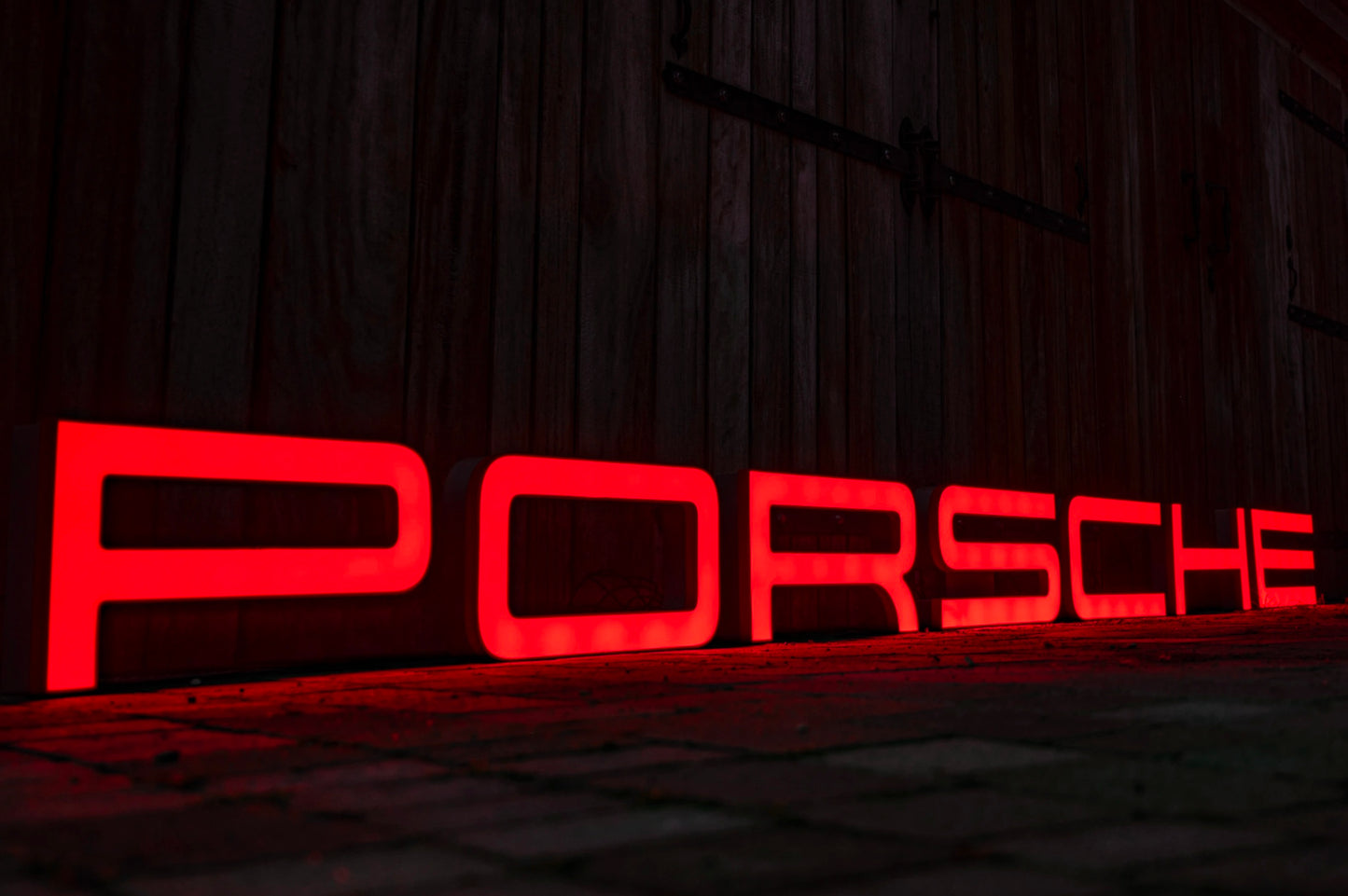 Porsche Dealership Illuminated Sign #D18