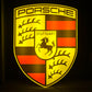 Porsche Crest Illuminated Sign #B59