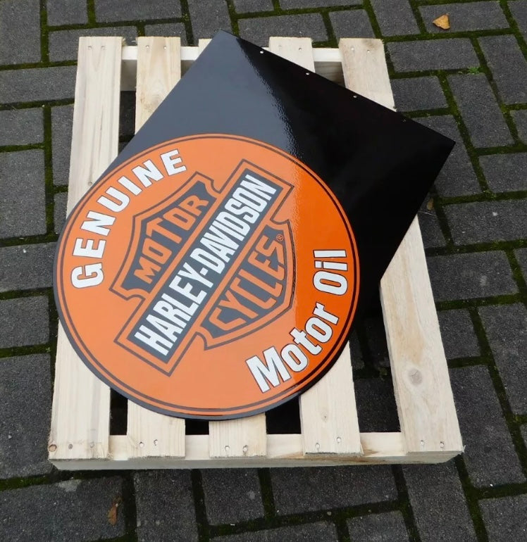 Harley Davidson Motorcycles Enamel Sign #A48