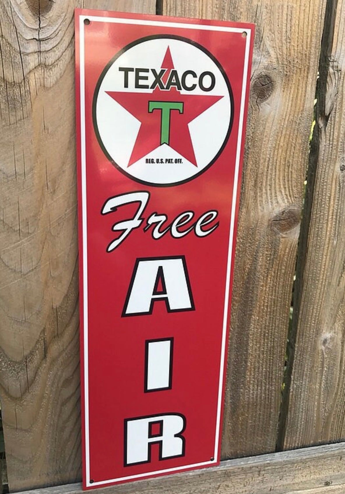 Texaco Enamel Metal Sign #A38