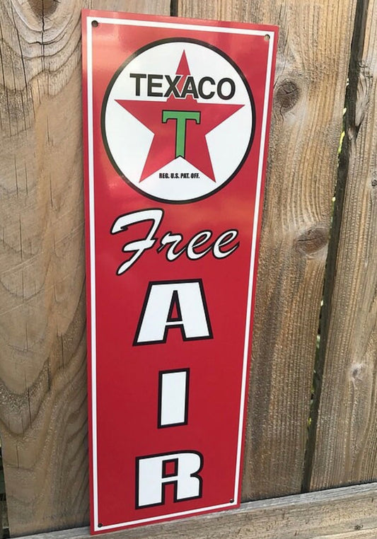 Texaco Enamel Metal Sign #A38