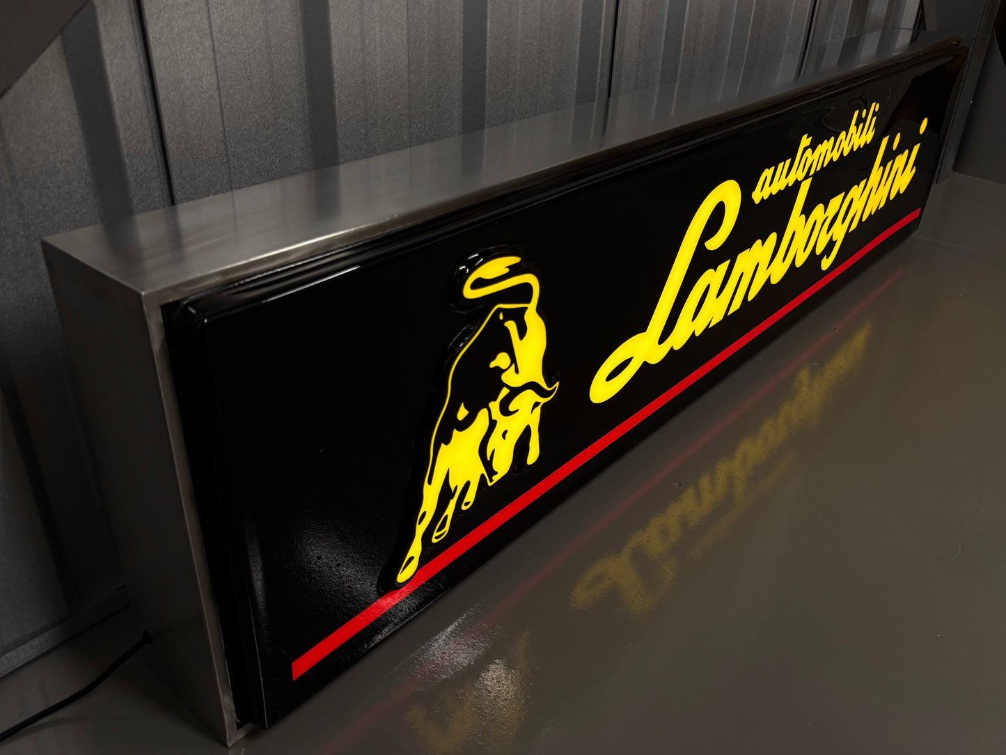 Lamborghini Dealership Illuminated Sign #D37