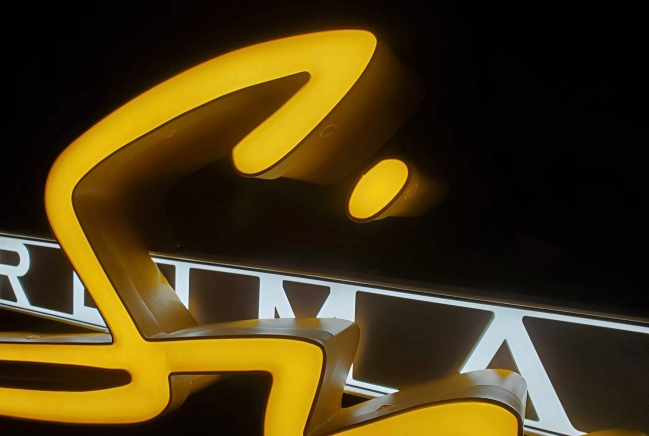 Singer Reimagined Porsche Illuminated Sign #D21