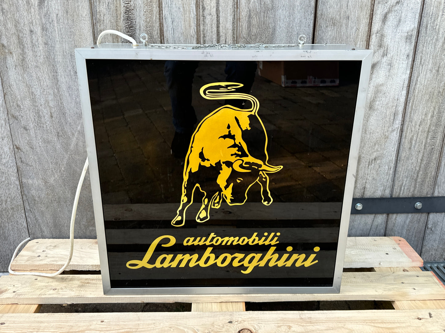 Lamborghini Dealership Illuminated Sign #D9