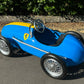 American Retro Racer Pedal Car Blue and Yellow #S16