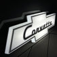 Chevrolet Corvette Illuminated Logo Sign #B19