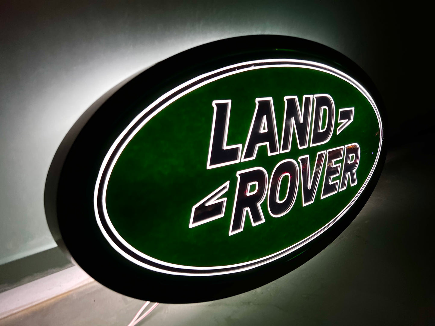 Land Rover Dealer Illuminated Logo Sign #D11