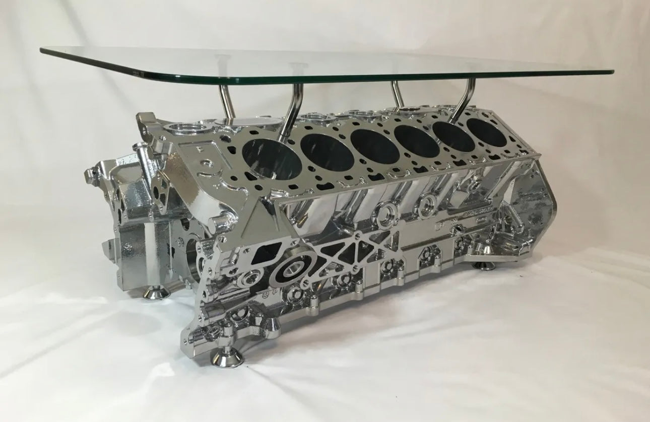 Aston Martin V12 Engine Block Coffee Table #S1