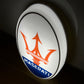 Maserati Illuminated Logo Sign #B51