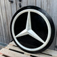 Mercedes Benz Dealership Vintage Round Illuminated Sign #D14