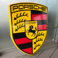 Porsche Crest Illuminated Sign #B59