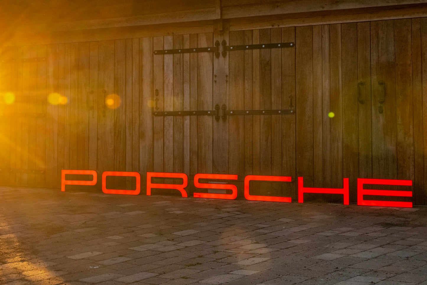 Porsche Dealership Illuminated Sign #D18