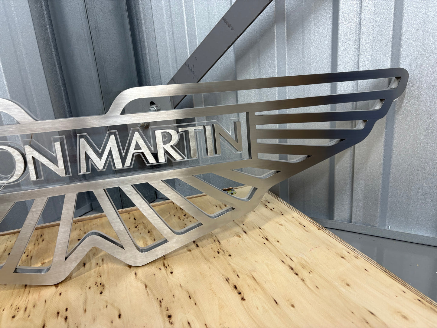 Aston Martin Illuminated Sign #D62