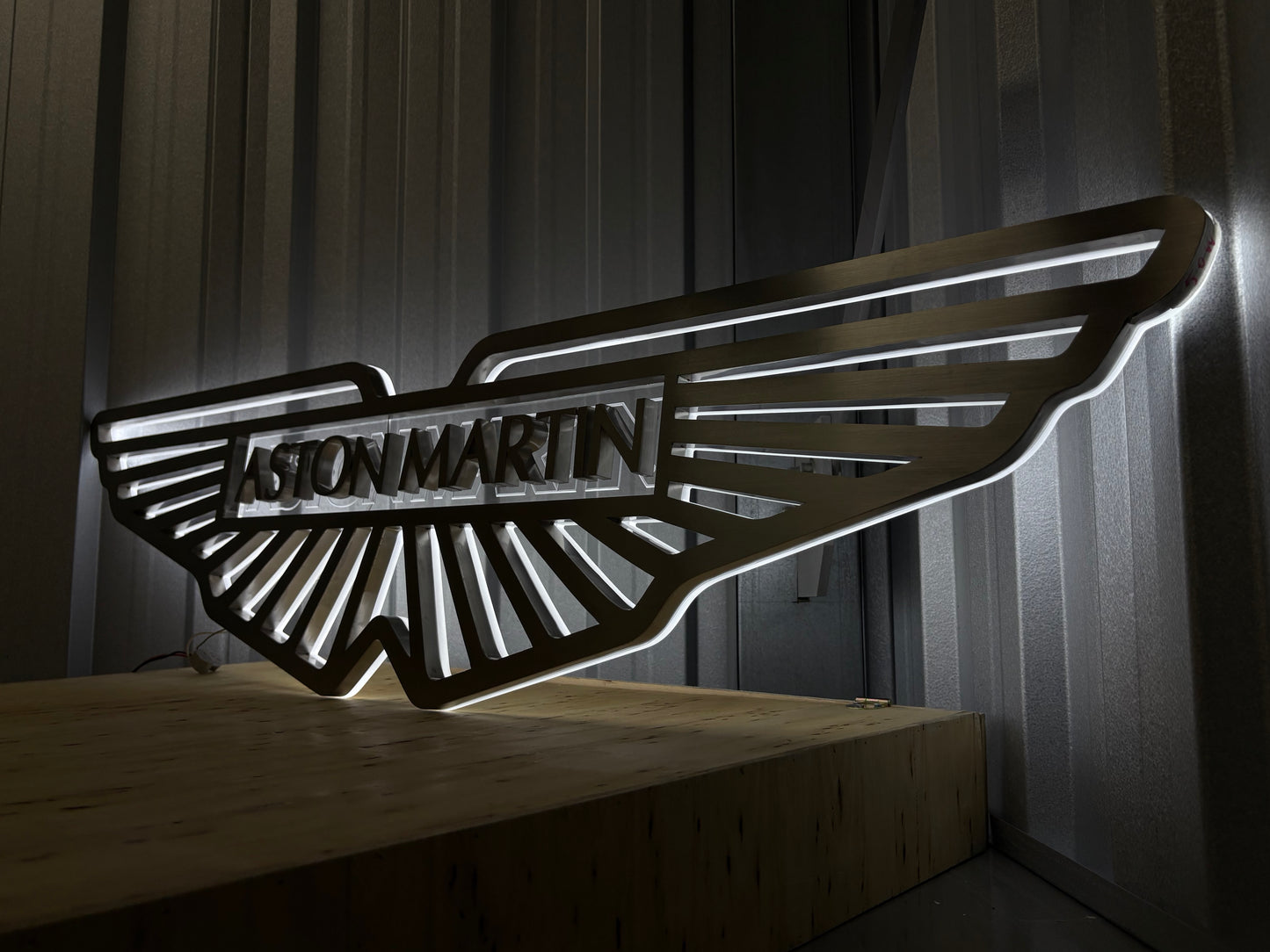 Aston Martin Illuminated Sign #D62