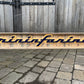 Pininfarina Illuminated Metal Sign Blue #D16