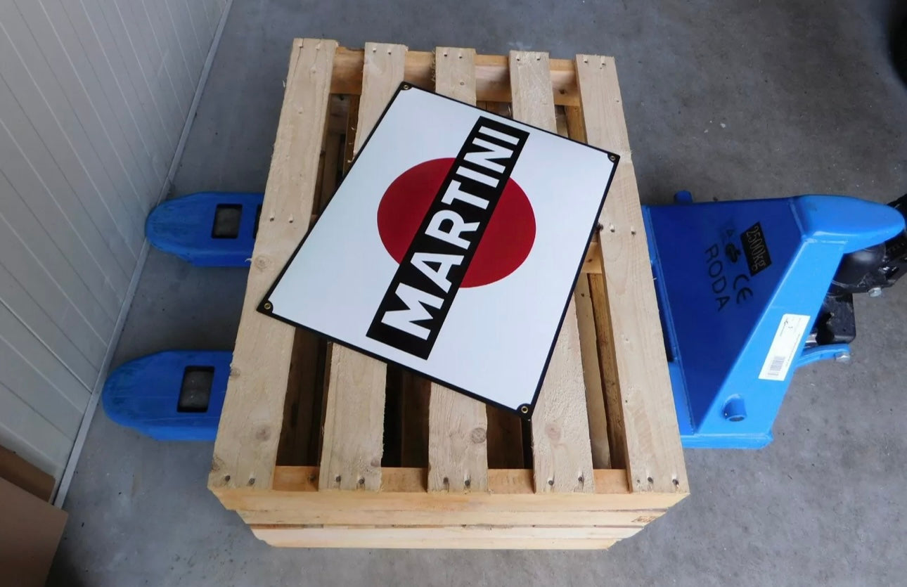 Martini Enamel Sign #A59