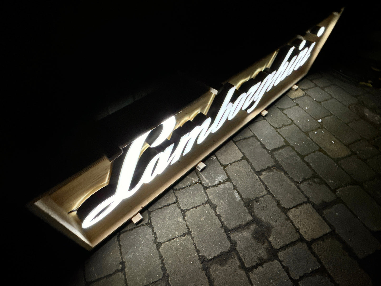 Lamborghini Dealership Illuminated Sign #D10