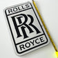 Rolls Royce Silver Acrylic Logo Sign #A112