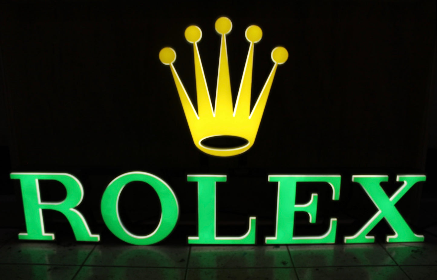 Rolex Dealership Illuminated Sign #D34