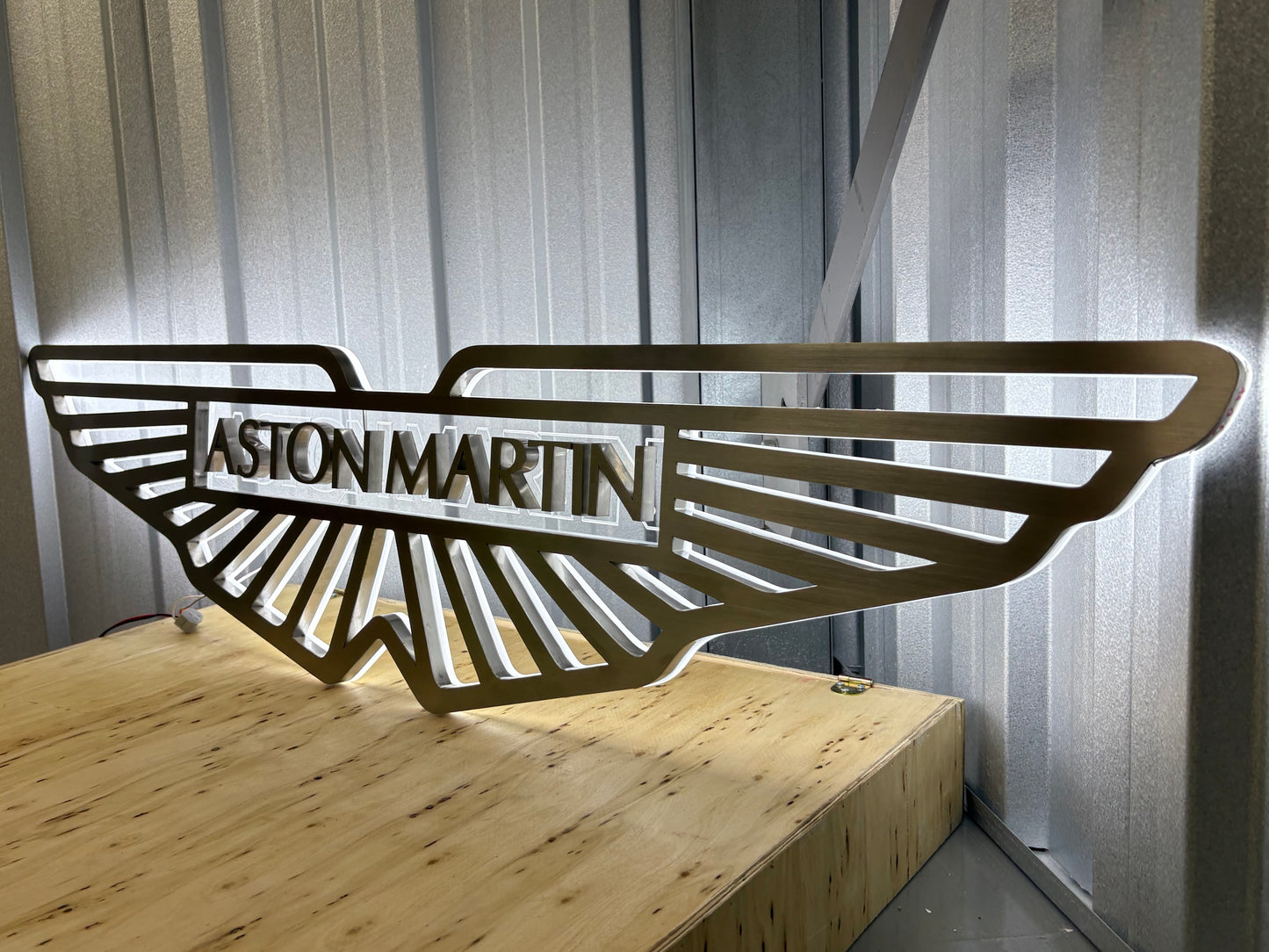 Aston Martin Illuminated Sign #D62