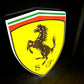 Ferrari Shield Illuminated Logo Sign #B30