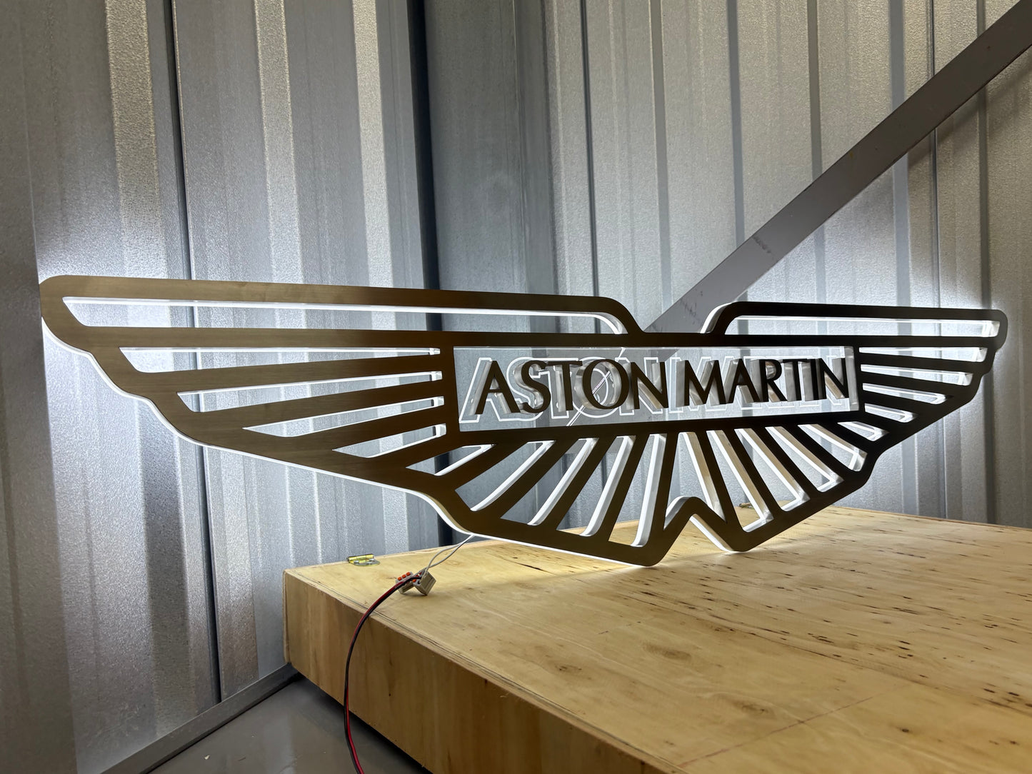 Aston Martin Illuminated Sign #D62