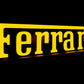 Ferrari Spellout Illuminated Logo Sign #D7