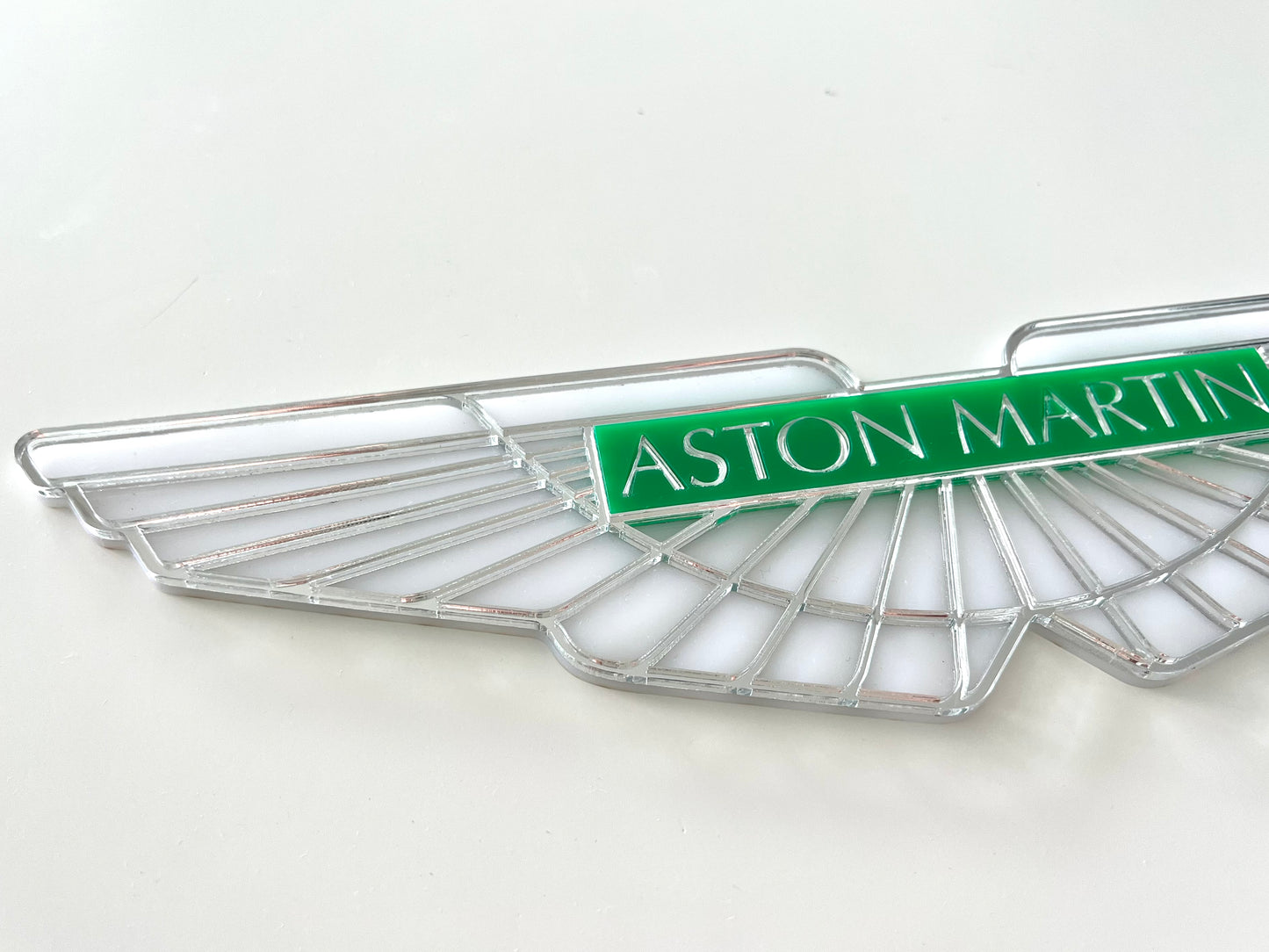 Aston Martin Acrylic Logo Sign #A4