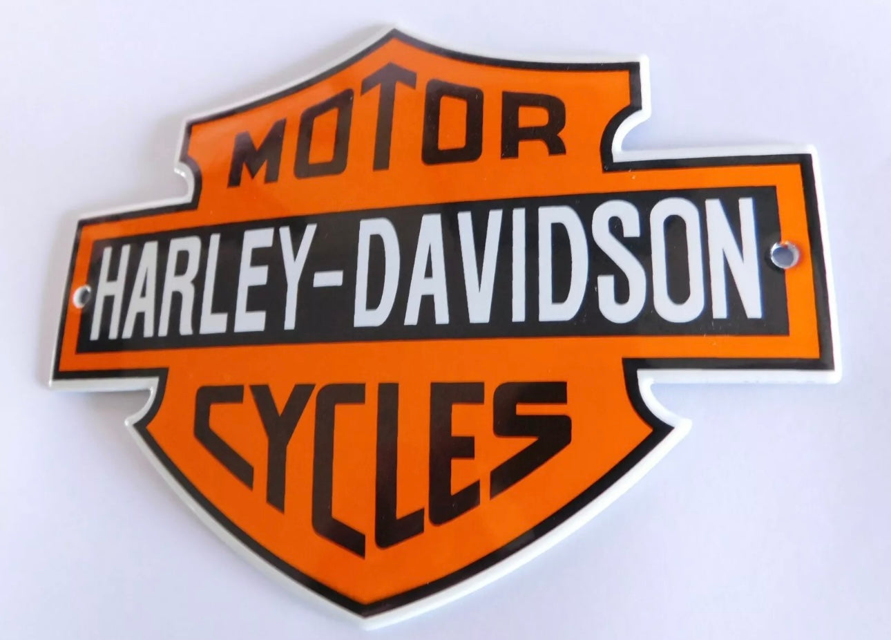 Harley Davidson Motorcycles Enamel Sign #A53