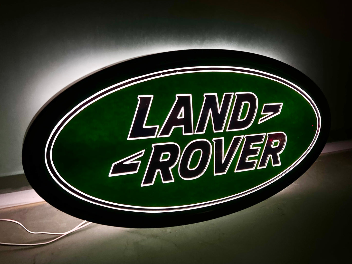 Land Rover Dealer Illuminated Logo Sign #D11