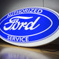 Ford Service Illuminated Logo Sign #B34