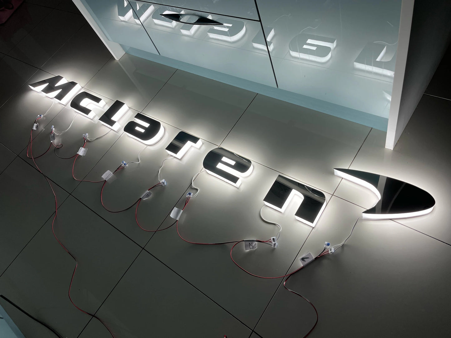 McLaren Dealership Illuminated Sign #D13