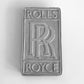 Rolls Royce Silver Metal Logo Sign #A97