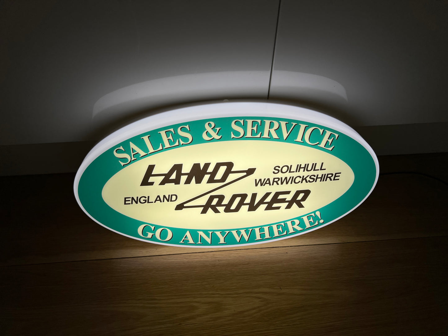Land Rover Illuminated Sign #B48